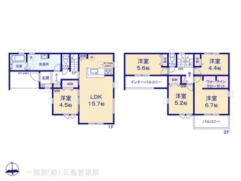 リーブルガーデン御殿場市新橋２期 間取り1