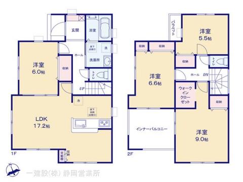 リーブルガーデン島田市稲荷4丁目 間取り1