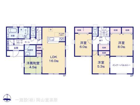 リーブルガーデン北区花尻みどり町第２ 間取り7