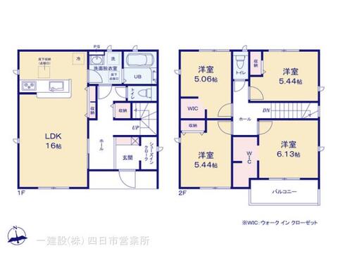 リーブルガーデン鈴鹿市岡田第4 間取り5
