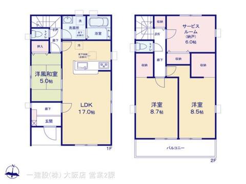 リーブルガーデン天理市柳本町７期 間取り1