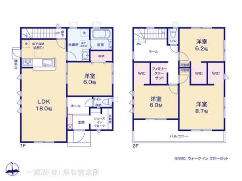 リーブルガーデン深谷田所町第３ 間取り1