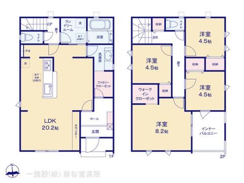 リーブルガーデン深谷田所町第３ 間取り3