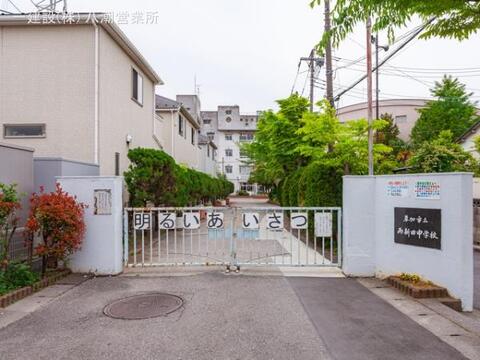 草加市立両新田中学校：220m