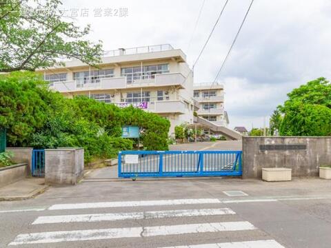 越谷市立平方小学校：490m