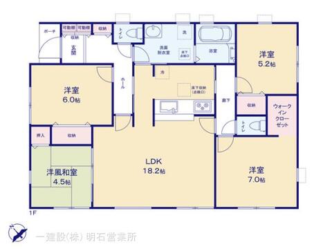 リーブルガーデン北区星和台３期 間取り1