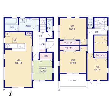 リーブルガーデン大塒町第３ 間取り1