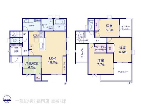 リーブルガーデン基山町小倉 間取り3