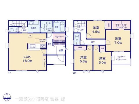リーブルガーデン基山町小倉 間取り7
