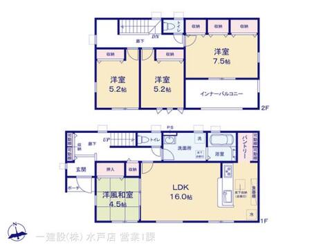 リーブルガーデン桜川市東桜川第１ 間取り1
