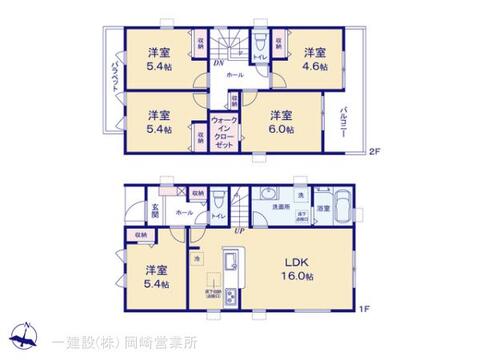 リーブルガーデン豊田第５３野見山町 間取り3
