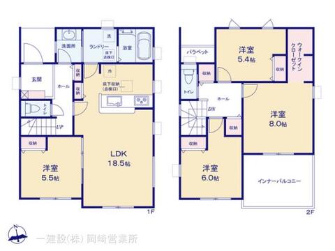 リーブルガーデン碧南第６７棚尾本町 間取り1