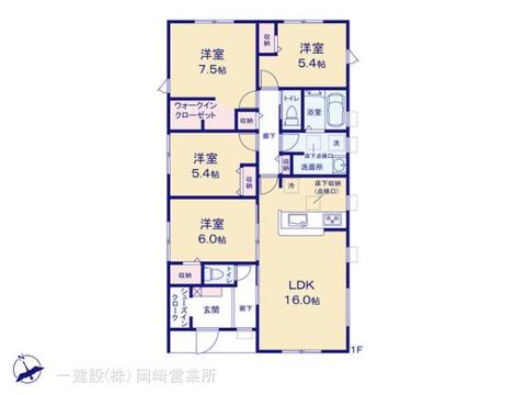 リーブルガーデン碧南第６７棚尾本町 間取り5