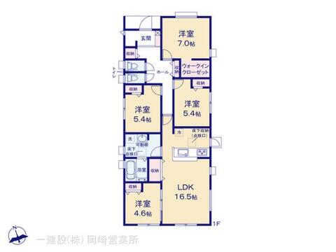 リーブルガーデン豊橋第２７二川町 間取り1