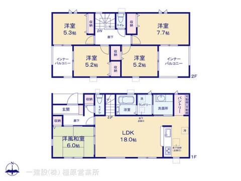 リーブルガーデン葛城市笛堂６期 間取り1