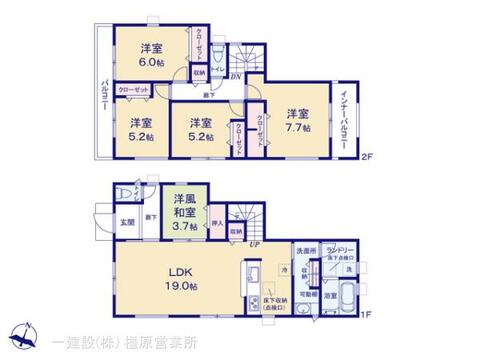 リーブルガーデン斑鳩町龍田３丁目３期 間取り1