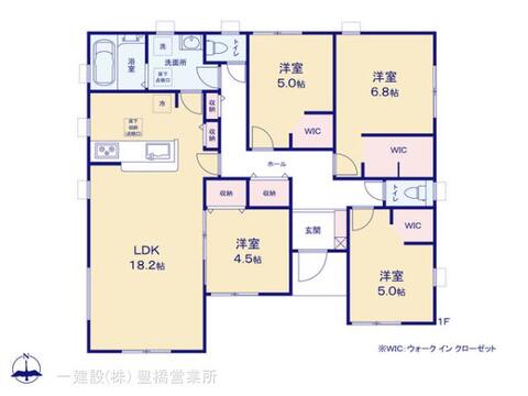 リーブルガーデン豊橋市大崎町５９期 間取り1