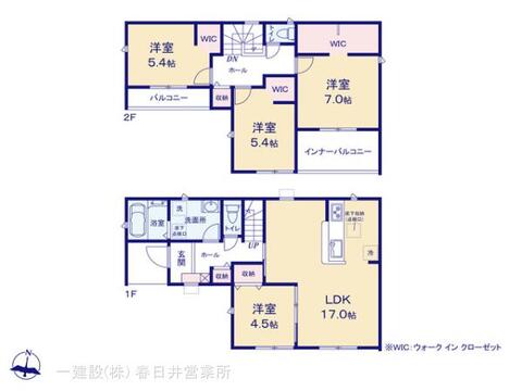 リーブルガーデン可児市大森台 間取り1