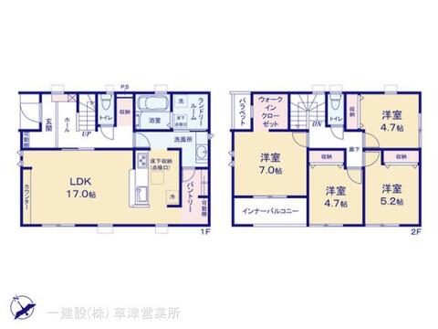 リーブルガーデン愛荘町石橋３期 間取り3