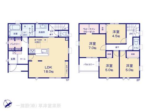 リーブルガーデン愛荘町石橋３期 間取り5
