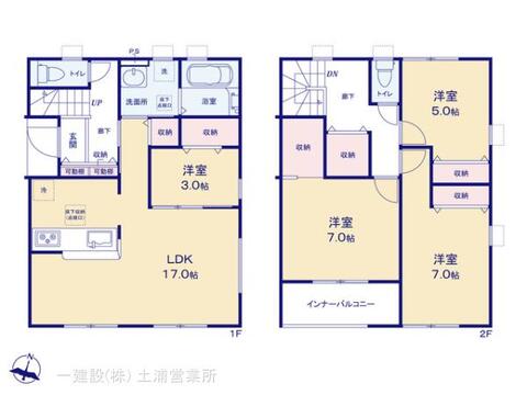 リーブルガーデン第1下妻市下妻丁 間取り1
