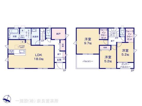 リーブルガーデン奈良帝塚山1丁目 間取り1