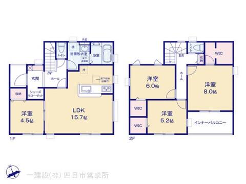 リーブルガーデン亀山市布気町第２ 間取り1