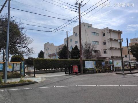 大和市立引地台中学校：600m