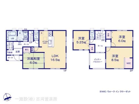 リーブルガーデン古河三和 間取り1