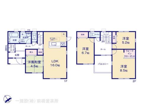 リーブルガーデン前橋市樋越町第４ 間取り11
