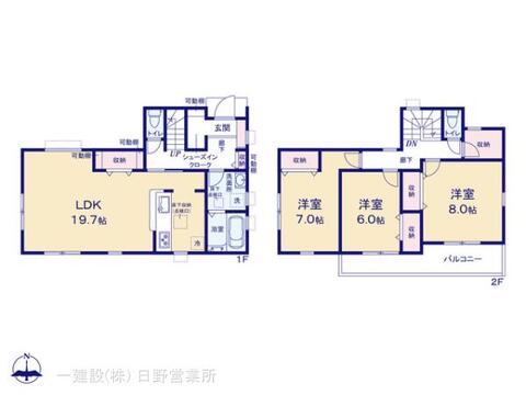 リーブルガーデン相模原若葉台 間取り1