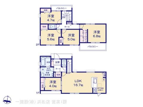 リーブルガーデン磐田西島２期 間取り1