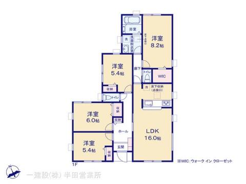 リーブルガーデン常滑市小林町２丁目 間取り1