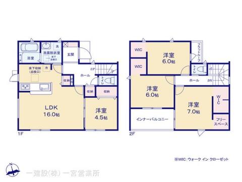 リーブルガーデン愛西市佐屋町宅地 間取り1