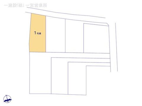 リーブルガーデン愛西市佐屋町宅地 間取り2