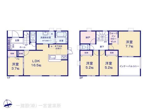 リーブルガーデン愛西市佐屋町宅地 間取り11