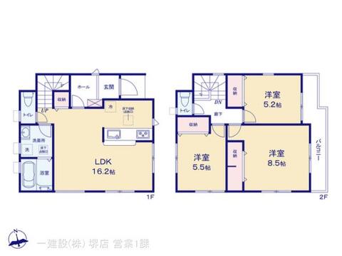 リーブルガーデン中区楢葉 間取り1