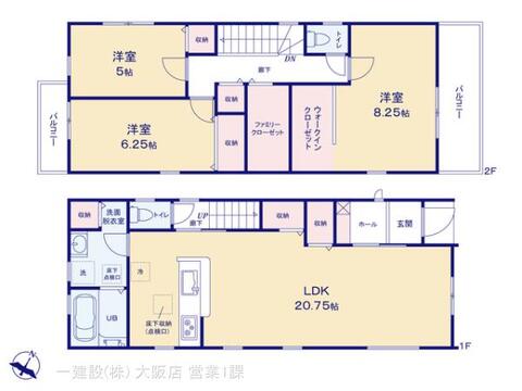 リーブルガーデン宝塚市安倉南3期 間取り7