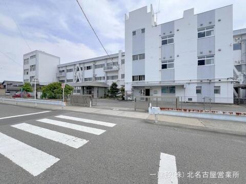 あま市立美和中学校:390m