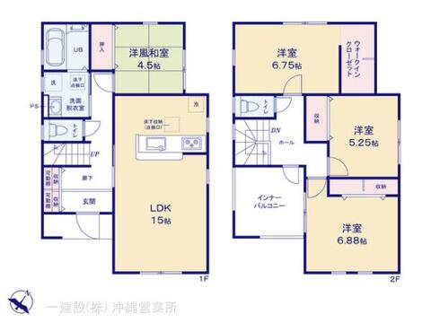 リーブルガーデン宜野湾市我如古第２ 間取り9