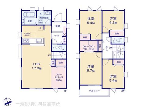 リーブルガーデン岡崎市福岡町第2 間取り5