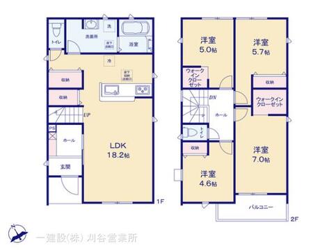 リーブルガーデン碧南市笹山町 間取り3