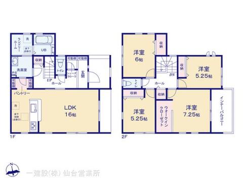 リーブルガーデン新田第４ 間取り1