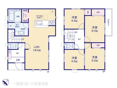 リーブルガーデン東鎌ケ谷２丁目 間取り1