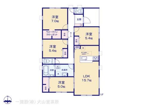 リーブルガーデン笠松町米野 間取り1