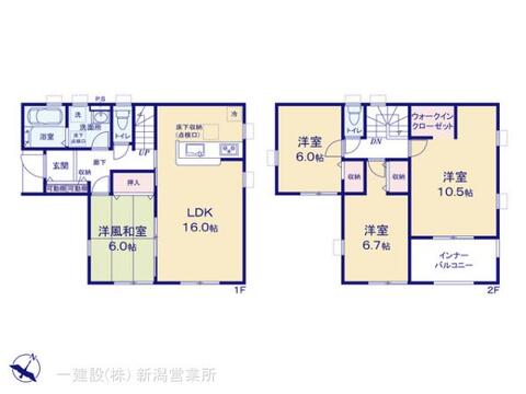リーブルガーデン東区新石山第２ 間取り1
