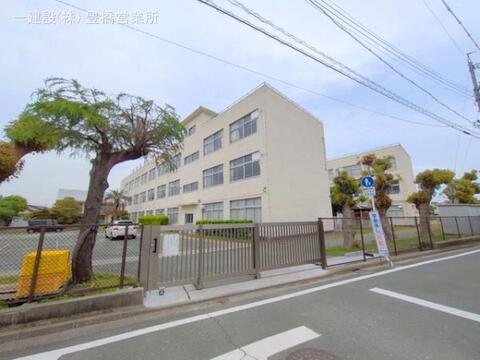 豊橋市立旭小学校：350m