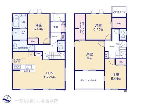リーブルガーデン大府市柊山町第３ 間取り3