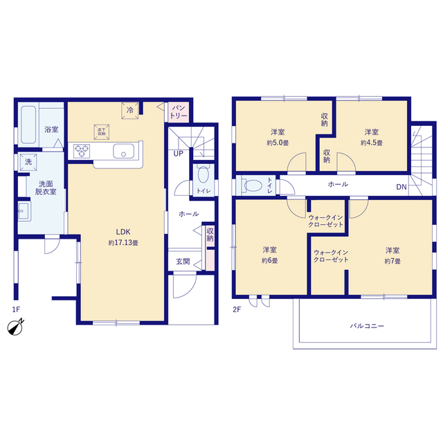 リーブルガーデン東区若宮４丁目第四の画像2