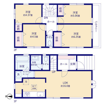 リーブルガーデン真間５丁目 間取り7